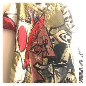 An artsy inspired dress.